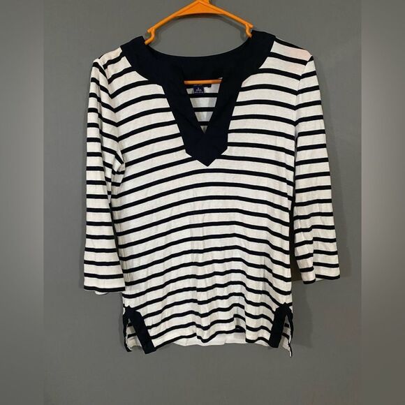 Chaps Striped Long Sleeve Shirt Size Small - Picture 1 of 3